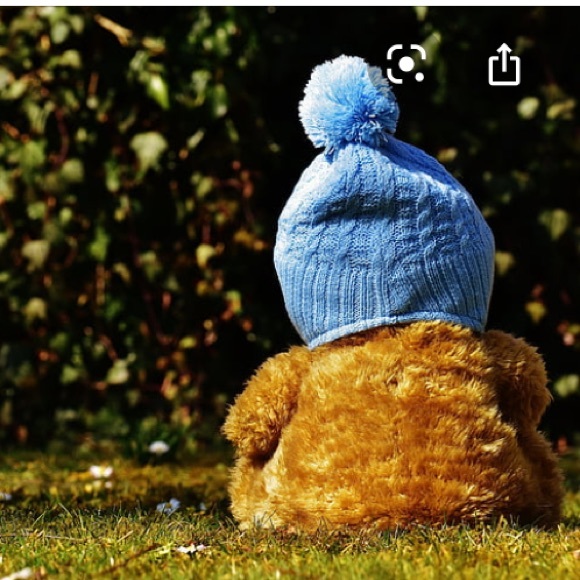 Bear Ears Knitted Hat/Beanie - Picture 2 of 7